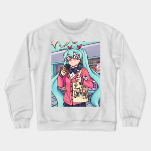 Hatsune Miku fan Crewneck Sweatshirt